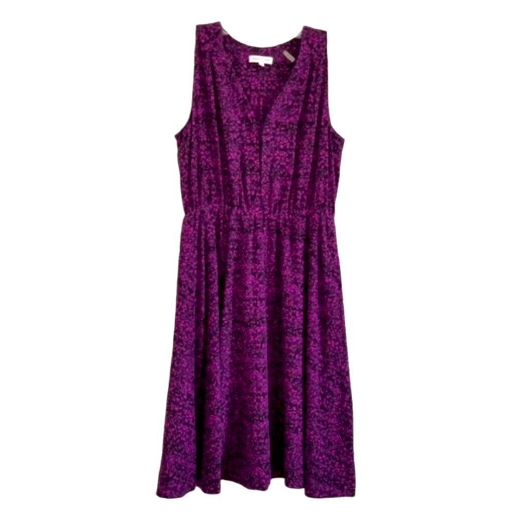 Rebecca Taylor | silk midi dress |  size 8